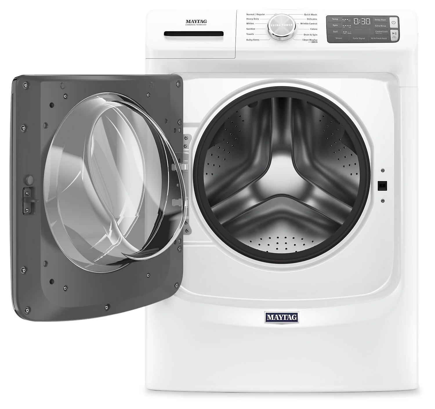 Maytag 5.8 Cu. Ft. Smart Front-Load Washer with Extra Power - MHW8630HW - Image 3
