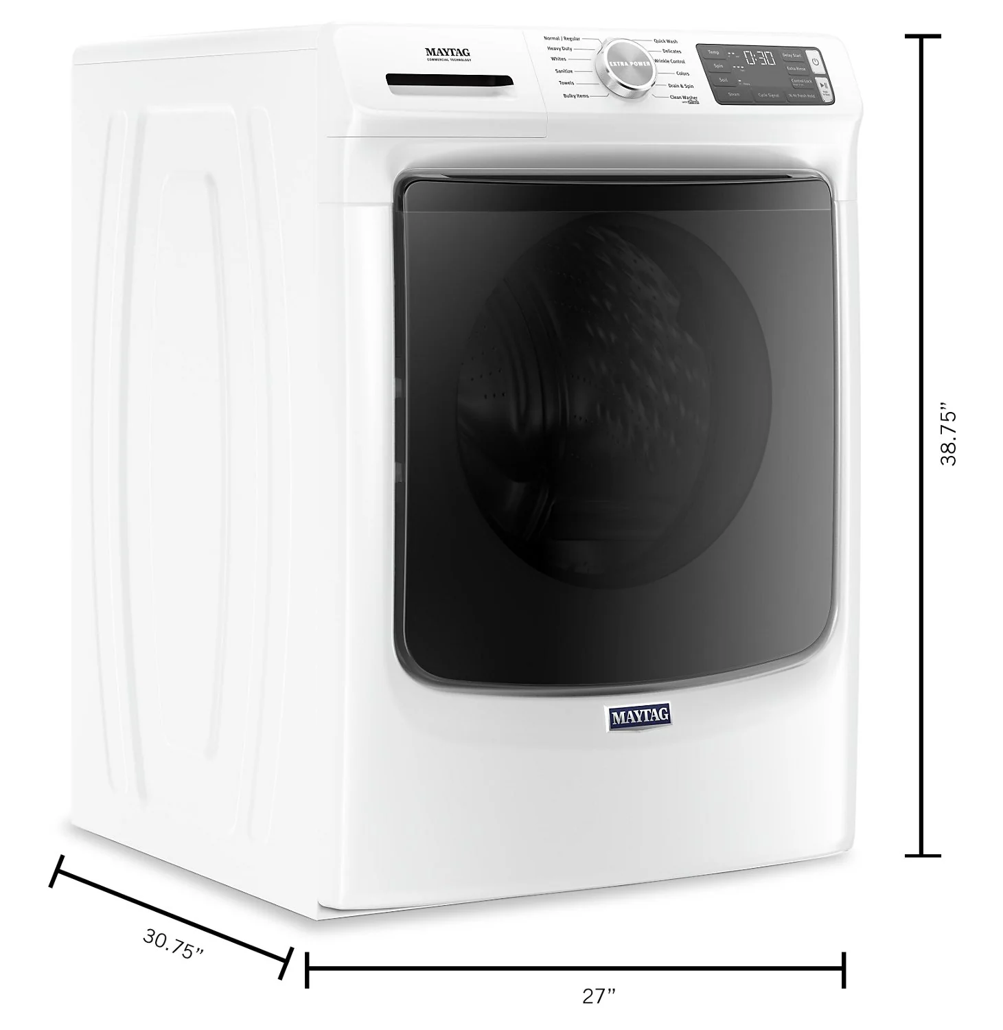 Maytag 5.8 Cu. Ft. Smart Front-Load Washer with Extra Power - MHW8630HW - Image 5