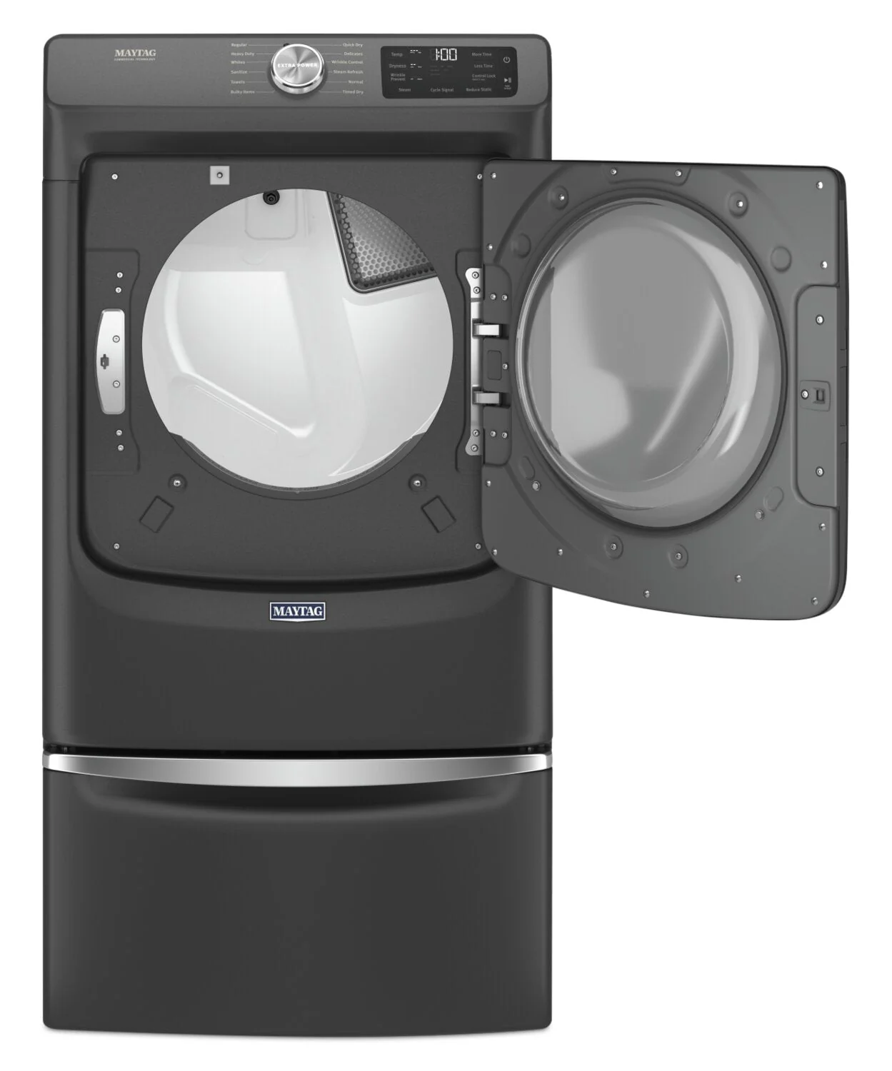Maytag 7.3 Cu. Ft. Gas Dryer with Extra Power and Quick Dry - MGD6630MBK - Image 3