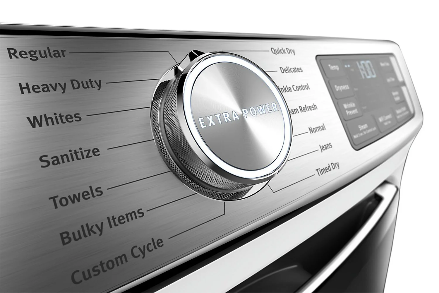 Maytag Front-Load 5.8 Cu. Ft. Smart Washer with Extra Power and 7.3 Cu. Ft. Electric Smart Dryer - White - Image 12