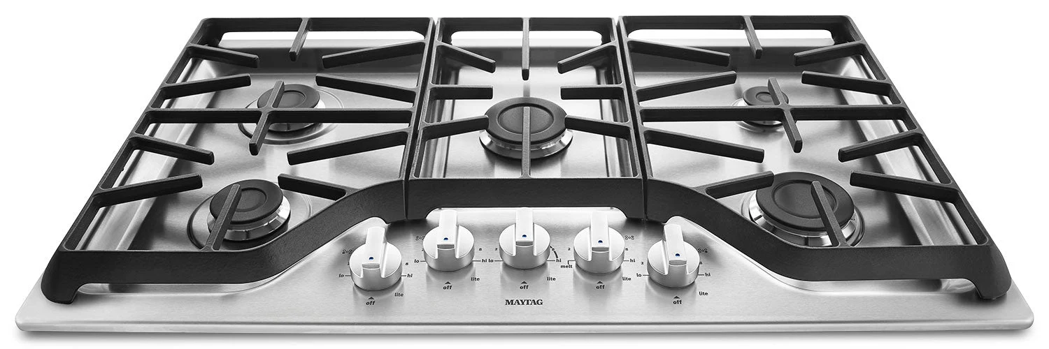 Maytag Stainless Steel Gas Cooktop - MGC7536DS - Image 2