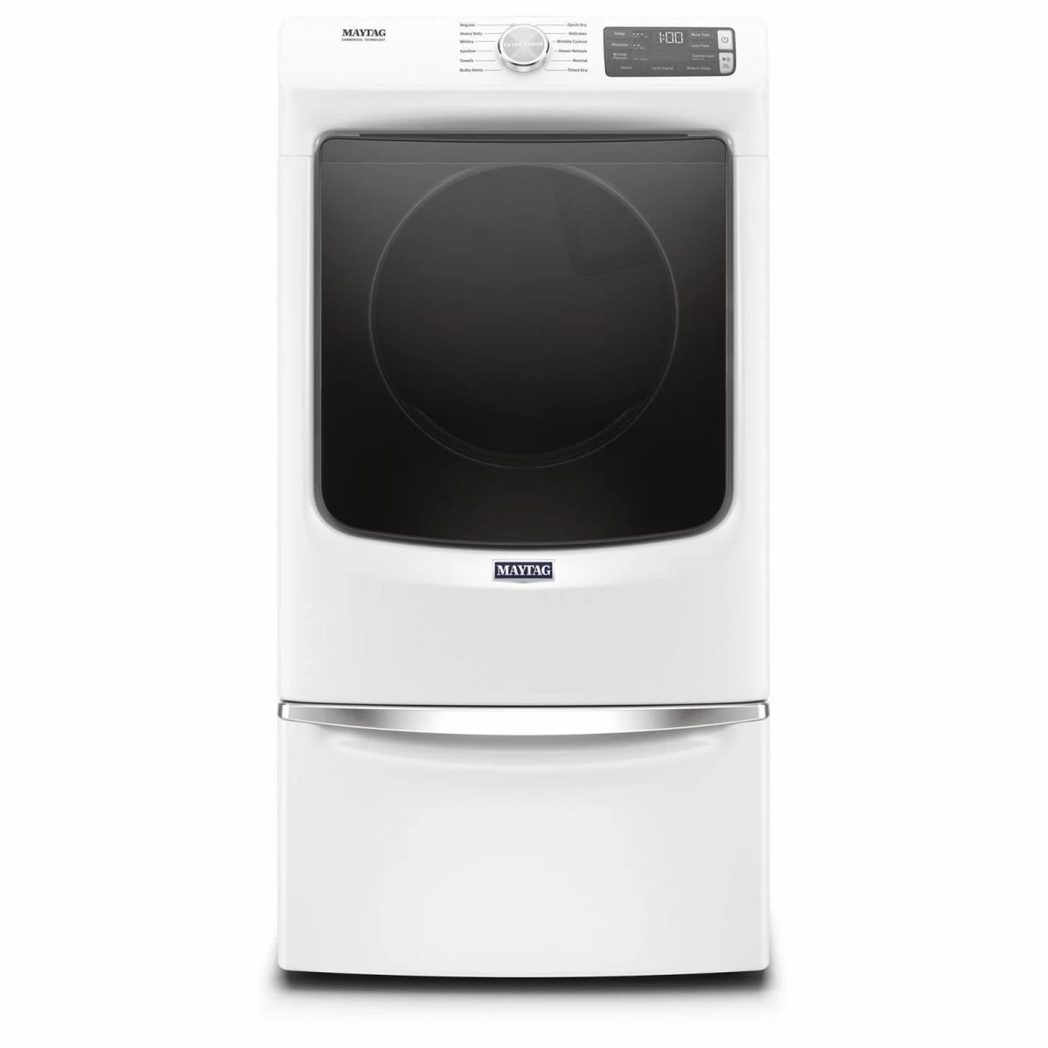 Maytag White Electric Dryer (7.3 Cu. Ft.) - YMED6630HW - Image 2