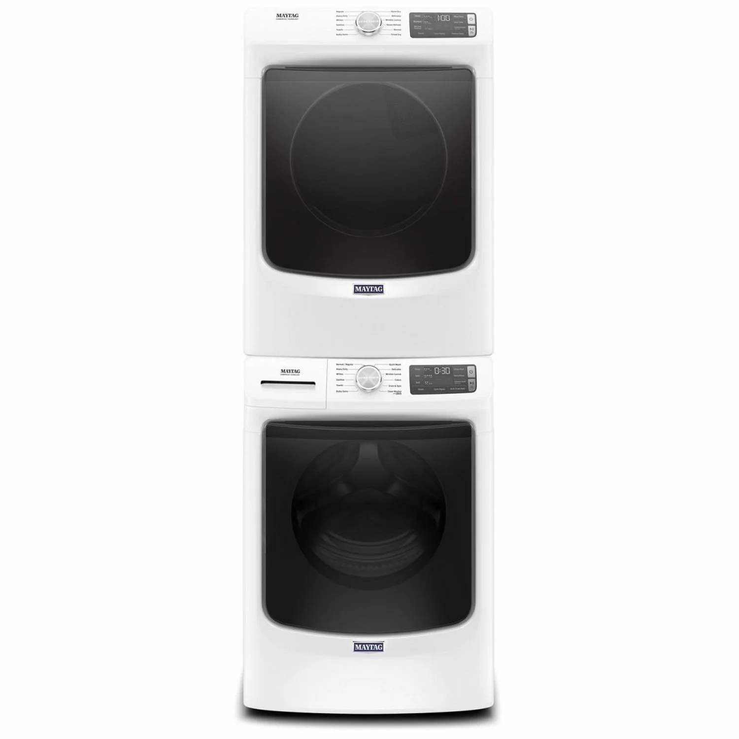 Maytag White Electric Dryer (7.3 Cu. Ft.) - YMED6630HW - Image 3