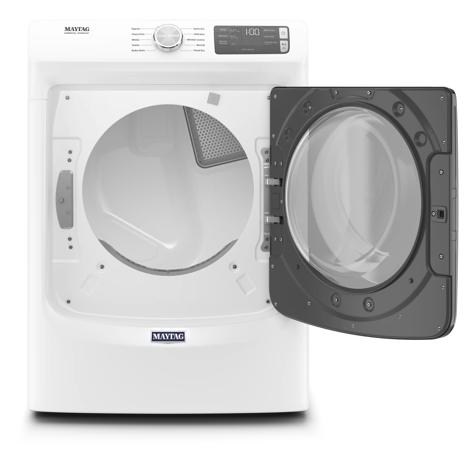 Maytag White Gas Dryer (7.3 Cu. Ft.) - MGD5630HW - Image 2