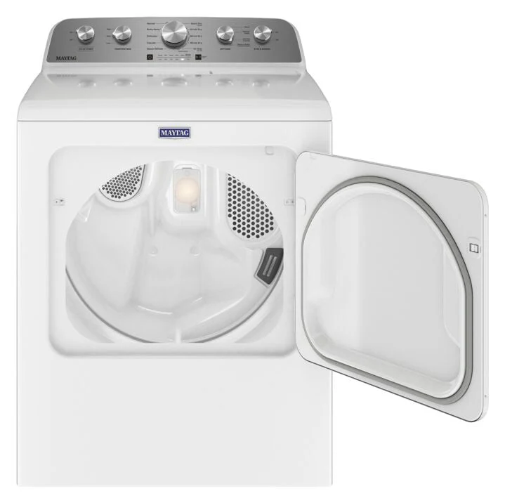 Maytag White Gas Dryer with Steam Enhanced Cycles (7.0 cu. ft.) - MGD5430MW - Image 2