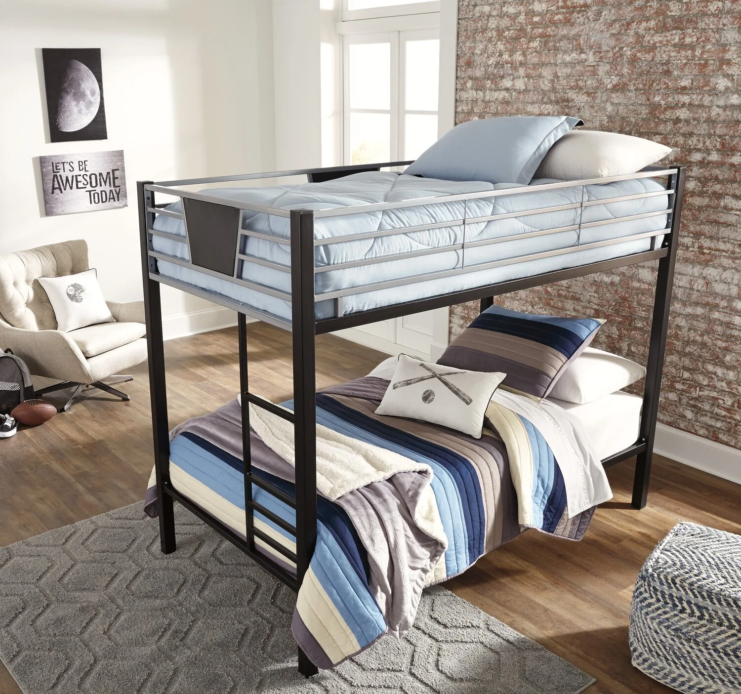 Mertson Twin Bunk Bed - Image 4