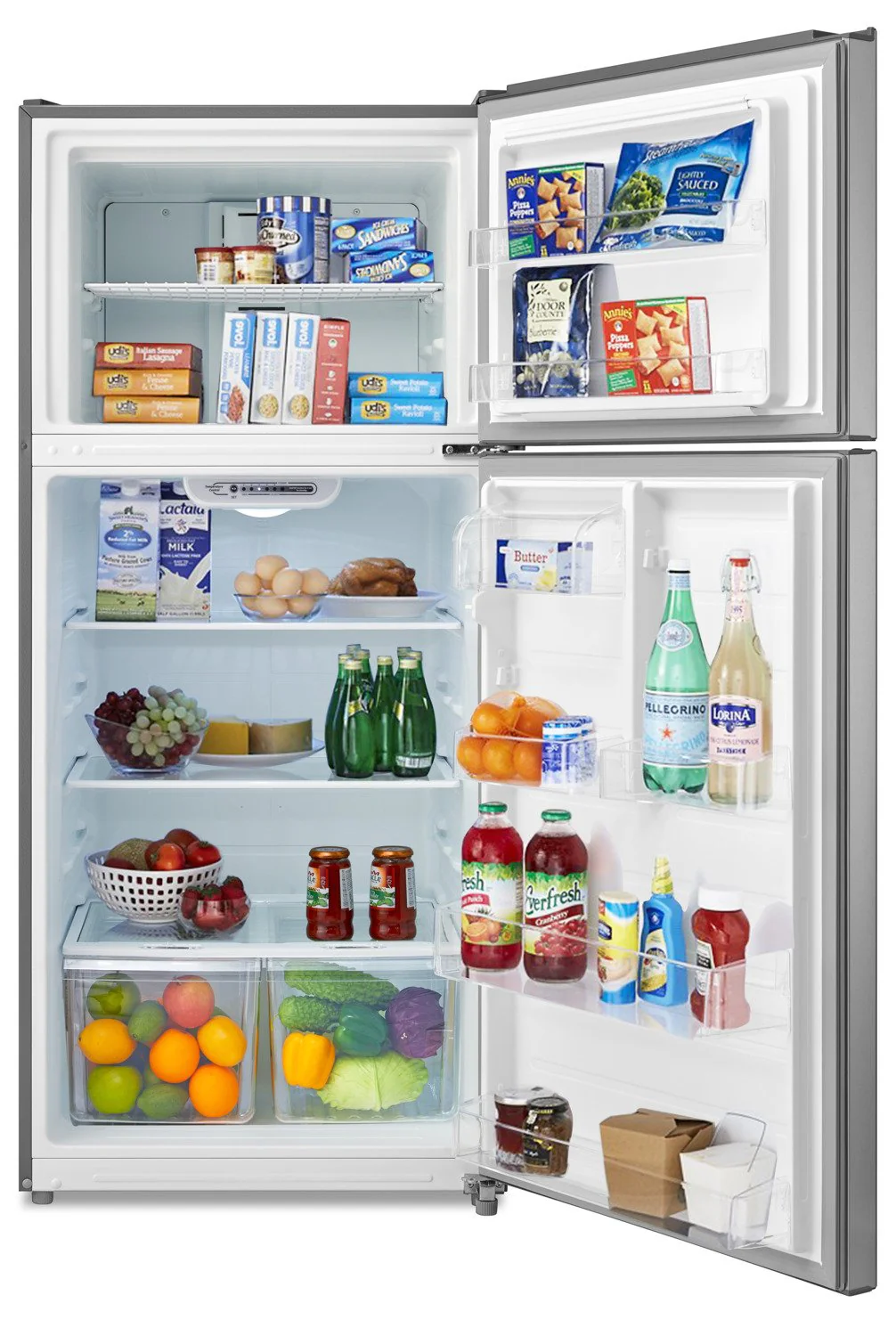 Midea 18 Cu. Ft. Top-Freezer Refrigerator - MT18DDSCR1RCM - Image 4
