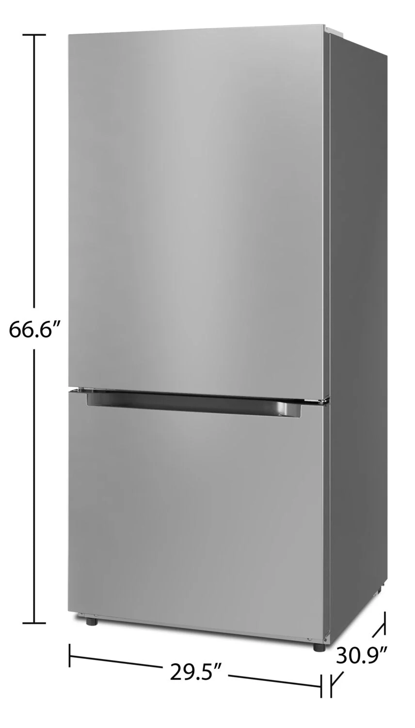 Midea 18.7 Cu. Ft. Bottom-Freezer Refrigerator - MRB19B7AST - Image 9
