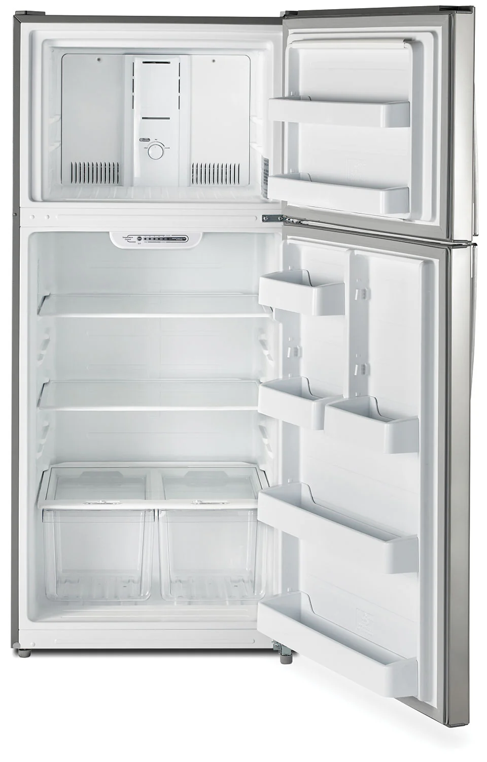 Moffat 18 Cu. Ft. Top-Freezer Refrigerator - MTE18GSKSS - Image 3
