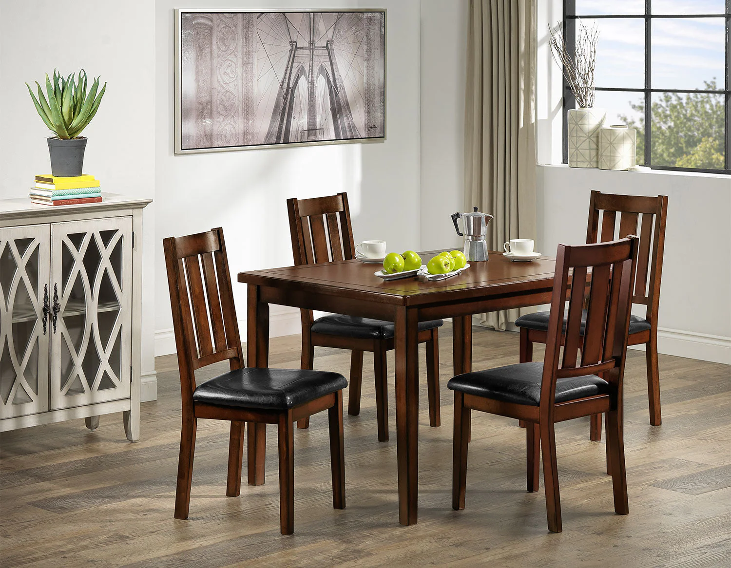 Morrissey Side Chair - Dark Brown Cherry - Image 2