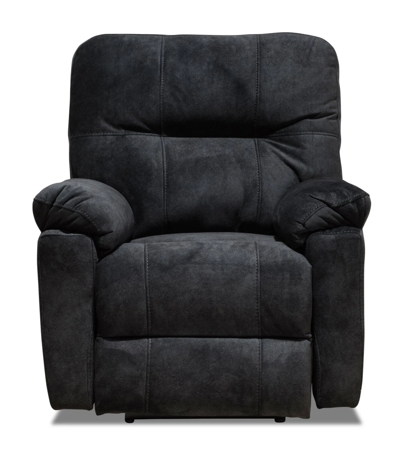 Muncey Polyester Power Recliner - Graphite - Image 3