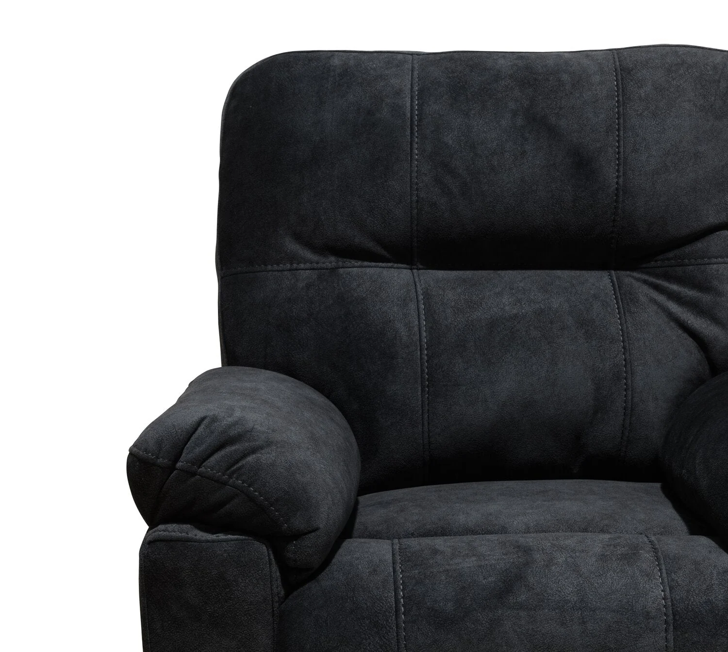 Muncey Polyester Power Recliner - Graphite - Image 5