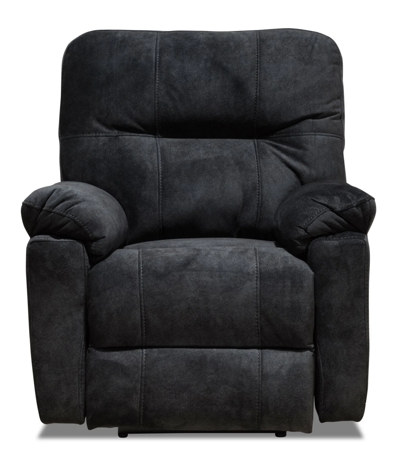 Muncey Polyester Recliner - Graphite - Image 3