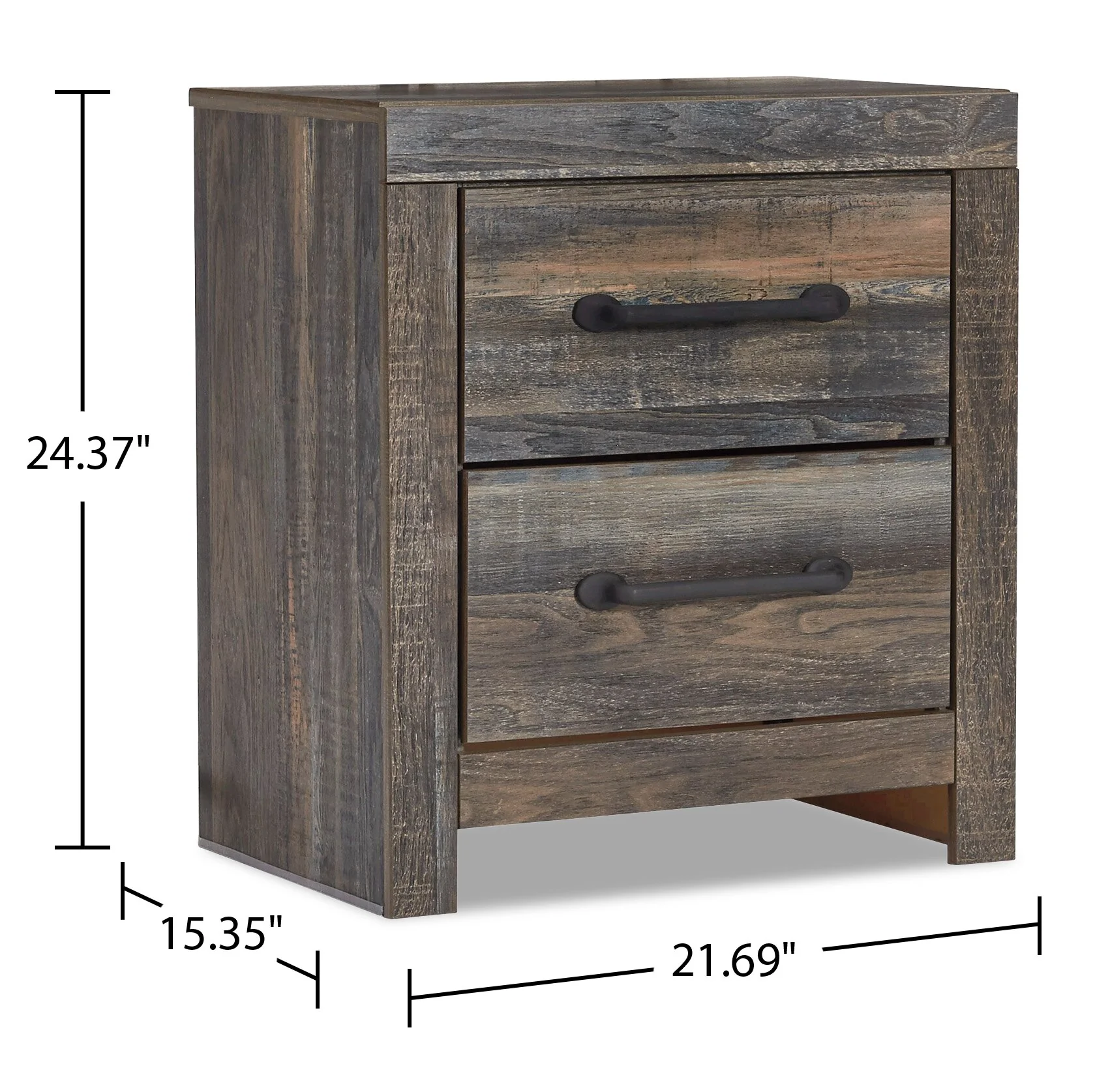 Naylon 6-Piece King Bedroom Set with Side Storage - Brown - Image 10