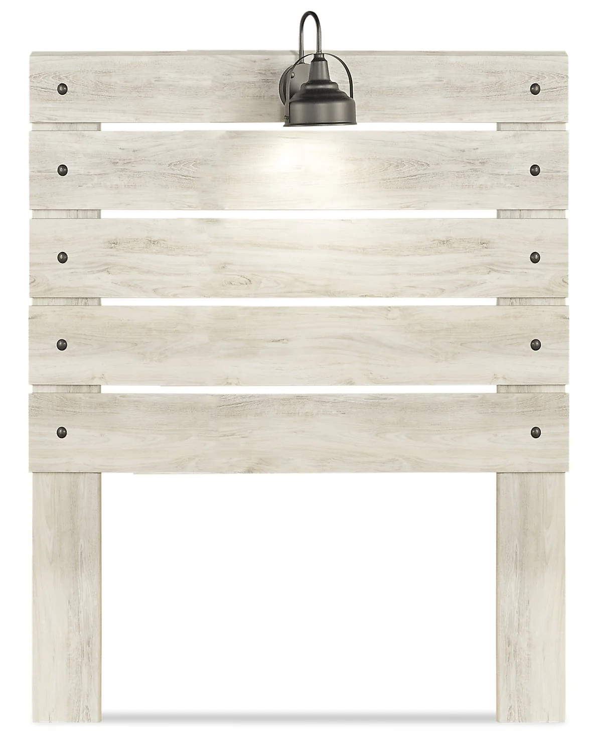 Naylon Full Panel Headboard - White - Image 5
