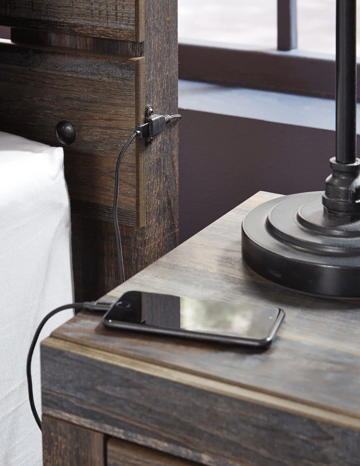 Naylon Night Table - Brown - Image 3