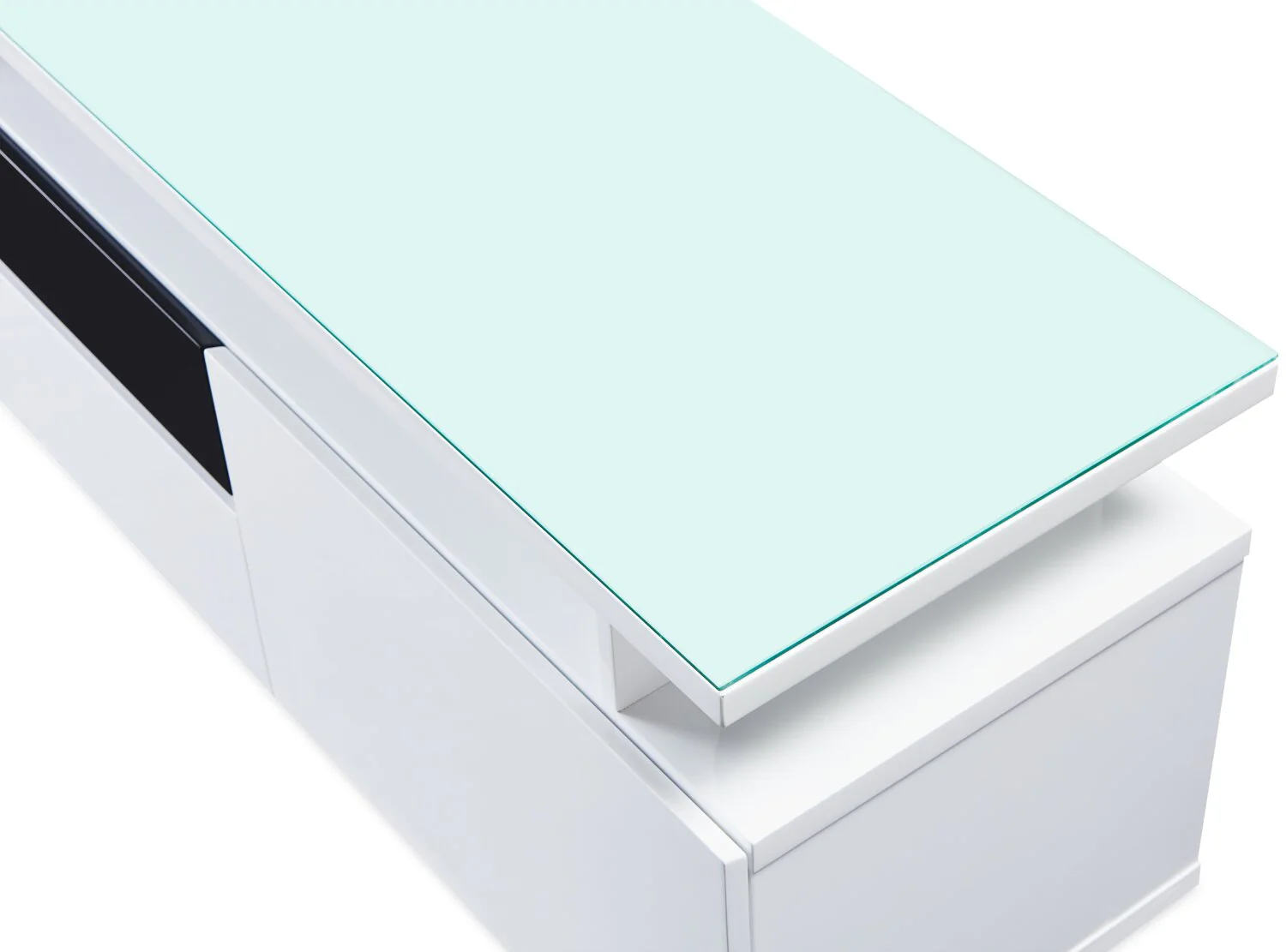 Odele 68" TV Stand - White - Image 6