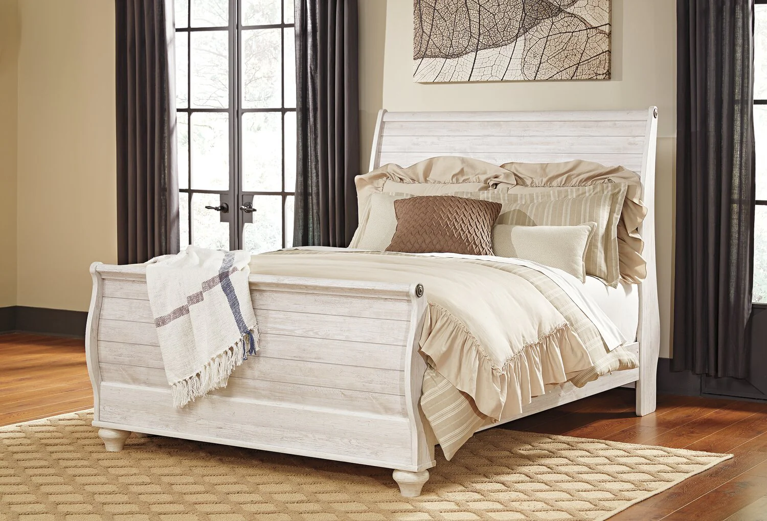 Ohrtman Queen Sleigh Bed - Image 3