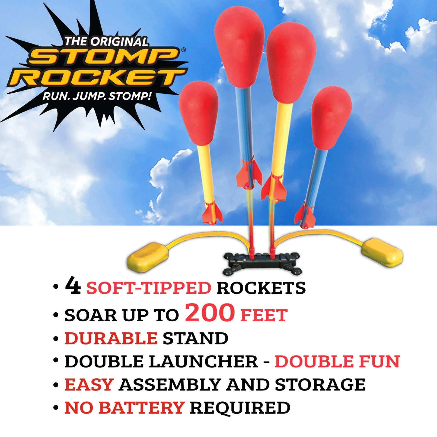 Original Stomp Rocket® Dueling Rockets™ - Image 2