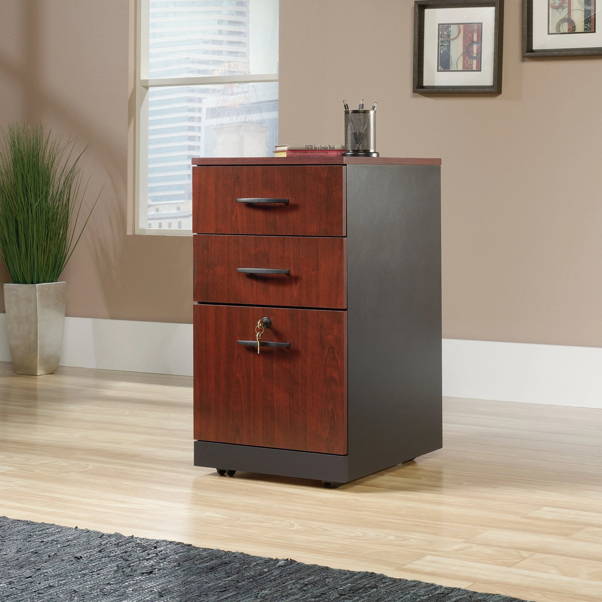Palm Crest Commercial Grade 3-Drawer Filing Cabinet - Image 8
