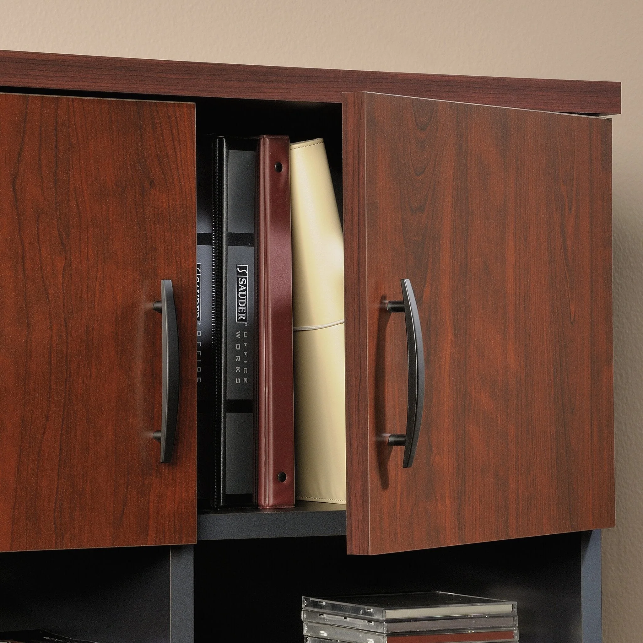 Palm Crest Commercial Grade Credenza Hutch - Image 4