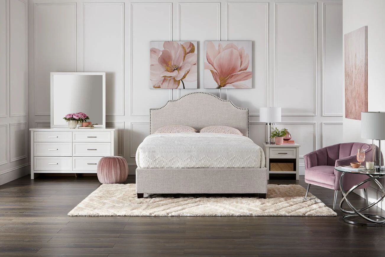 Pinon Twin Bed - Beige - Image 2