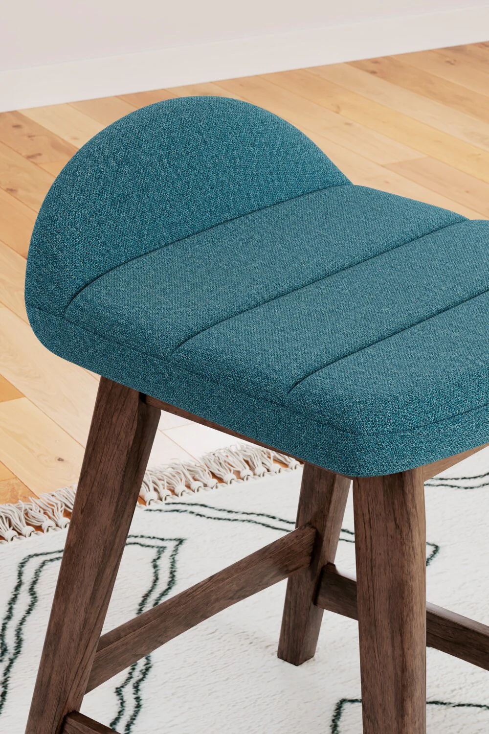 Pocono Counter-Height Stool - Blue - Image 7