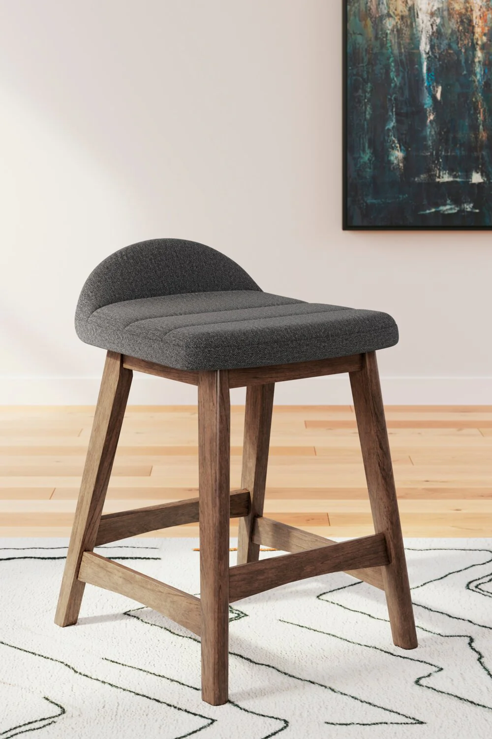 Pocono Counter-Height Stool - Charcoal - Image 6