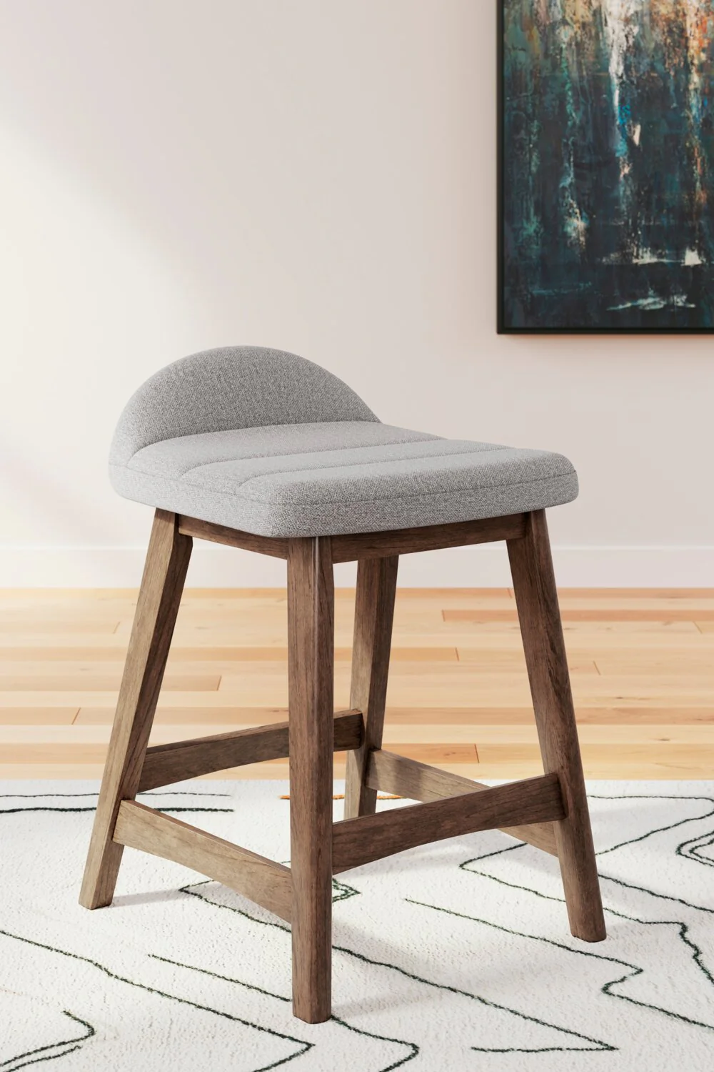 Pocono Counter-Height Stool - Grey - Image 6