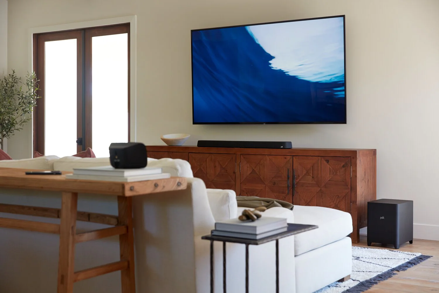 Polk Magnifi Max AX SR with Wireless Speakers and Subwoofer - 300543-01-00-101 - Image 9