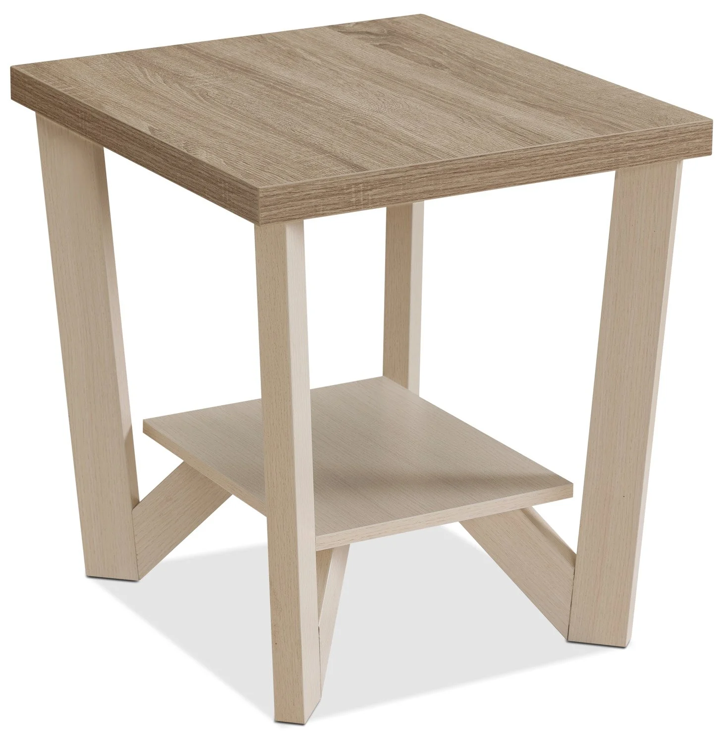 Portroe 3-Piece Coffee and Two End Tables Package - Ivory - Image 3