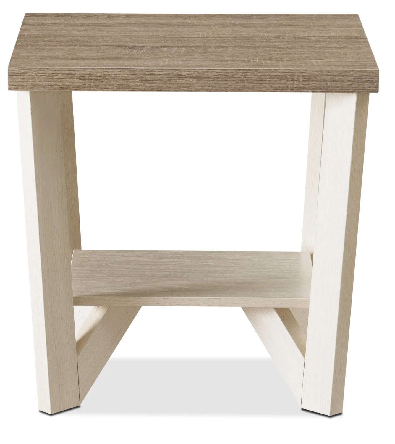 Portroe 3-Piece Coffee and Two End Tables Package - Ivory - Image 5