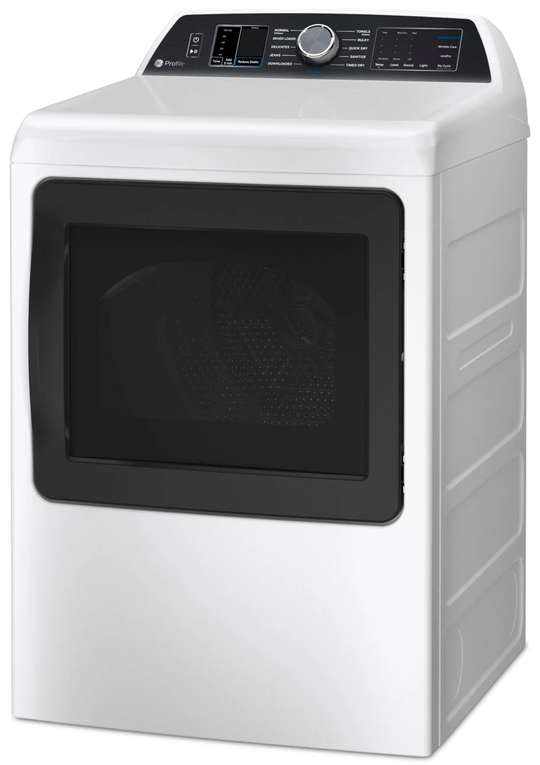 Profile 7.3 Cu. Ft. Smart Electric Dryer with Sanitize and Steam - PTD70EBMTWS - Image 2