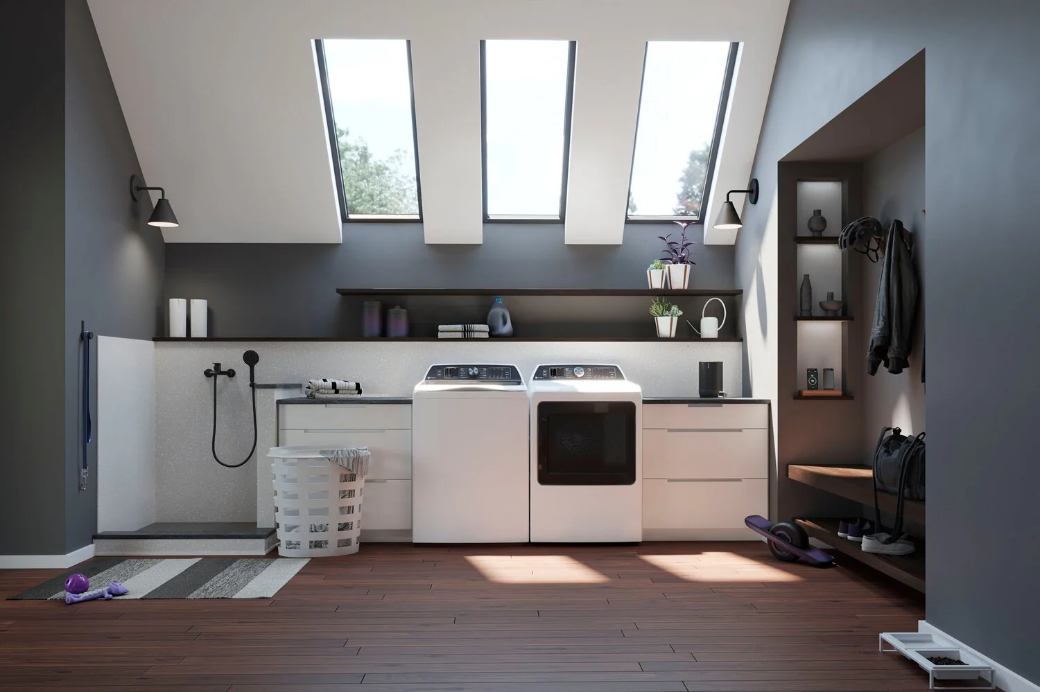 Profile 7.3 Cu. Ft. Smart Electric Dryer with Sanitize and Steam - PTD70EBMTWS - Image 5