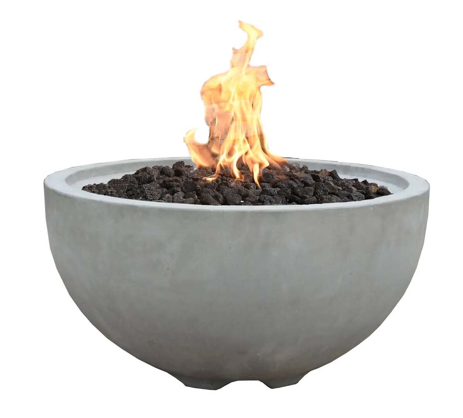 Puuoo Concrete Lava Fire Table (Modena) - Natural Gas