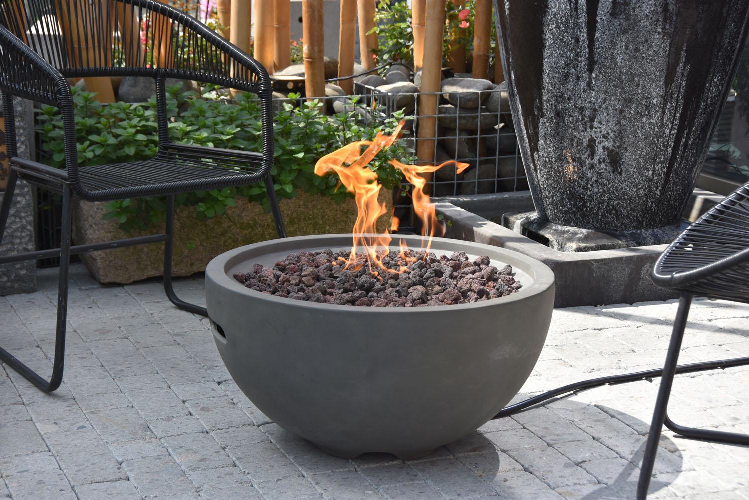 Puuoo Concrete Lava Fire Table (Modena) - Natural Gas - Image 7