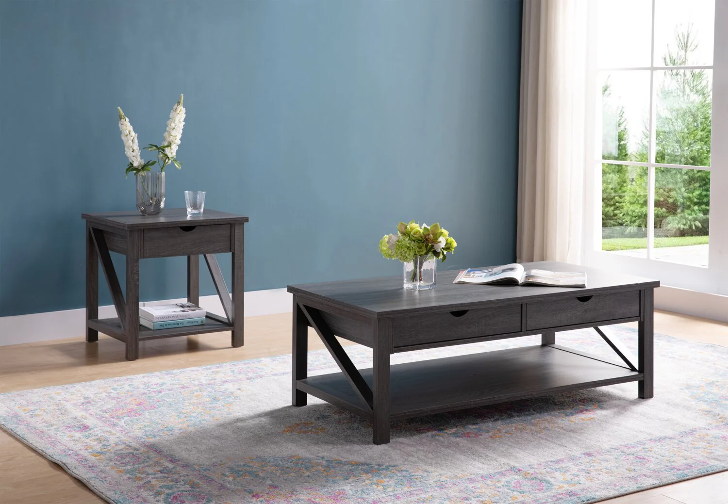 Redver 2-Piece Coffee and End Table Package - Image 8