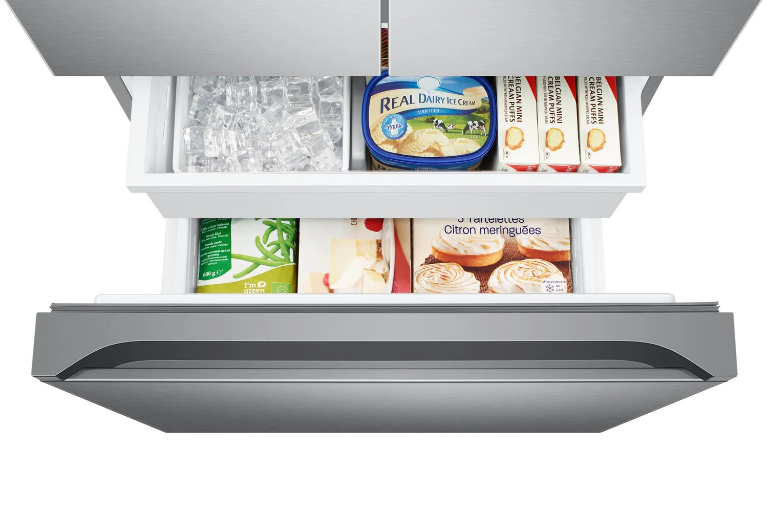 Samsung 17.5 Cu. Ft. French-Door Refrigerator - RF18A5101SR/AA - Image 6