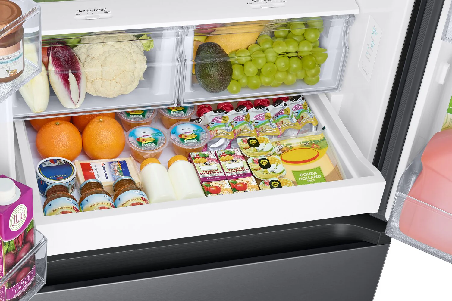 Samsung 22.1 Cu. Ft. French-Door Refrigerator - RF22A4111SG/AA - Image 9