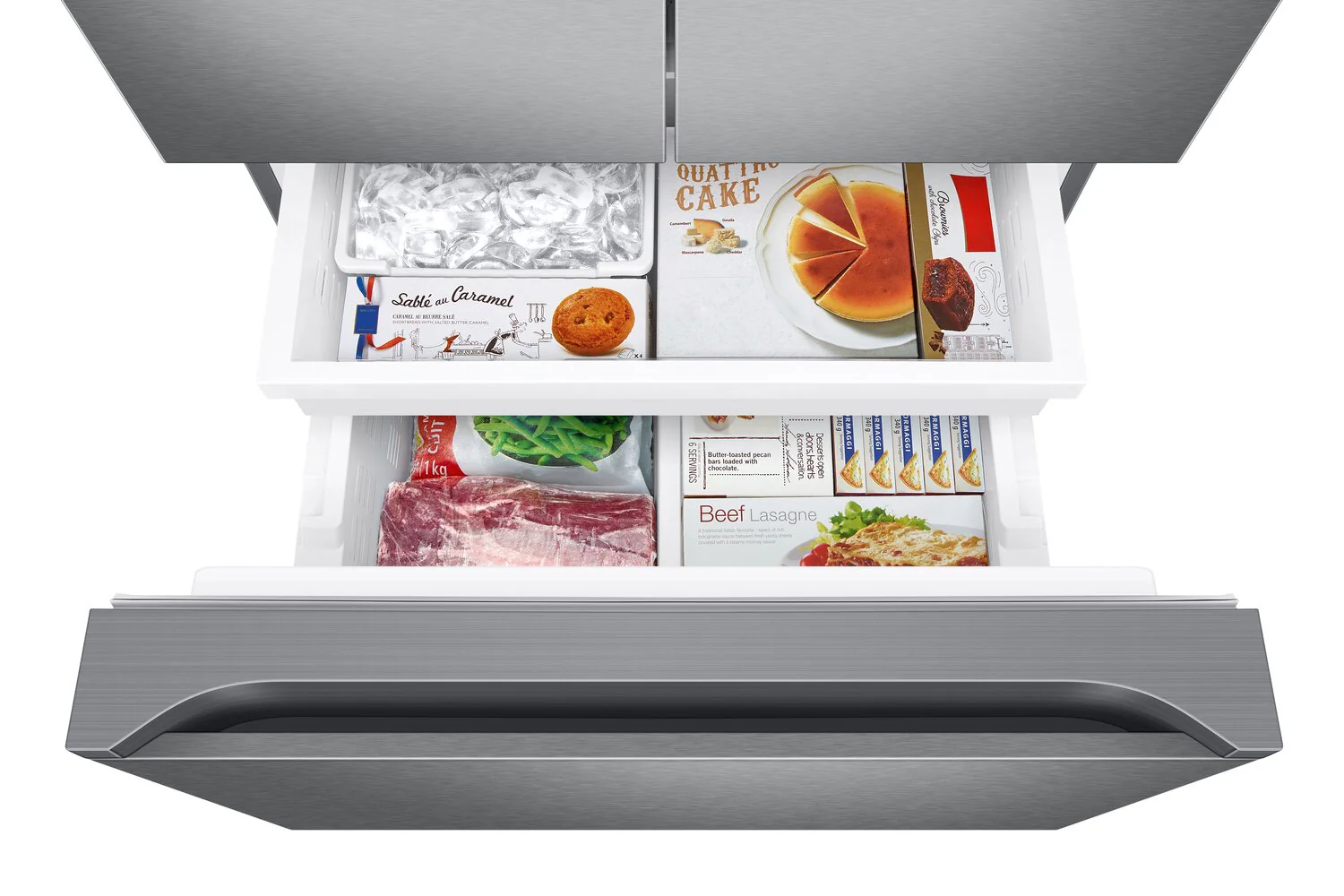 Samsung 22.1 Cu. Ft. French-Door Refrigerator - RF22A4111SR/AA - Image 10