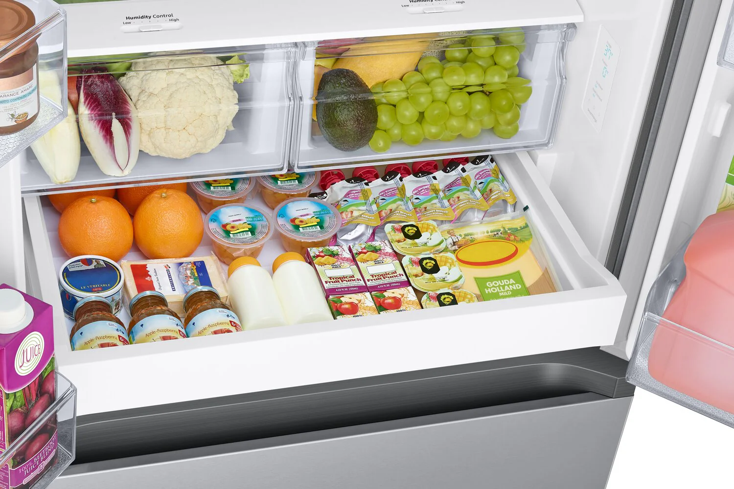 Samsung 22.1 Cu. Ft. French-Door Refrigerator - RF22A4111SR/AA - Image 11