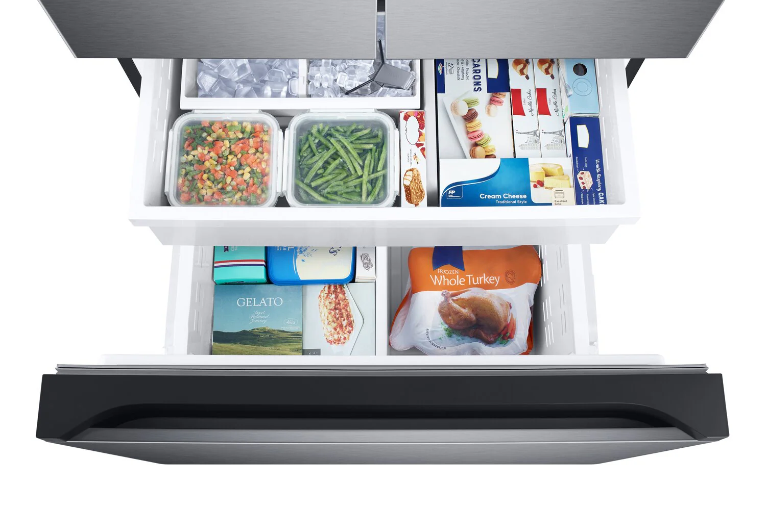 Samsung 24.5 Cu. Ft. French-Door Refrigerator with Beverage Centre™ - RF25C5551SG/AA - Image 10