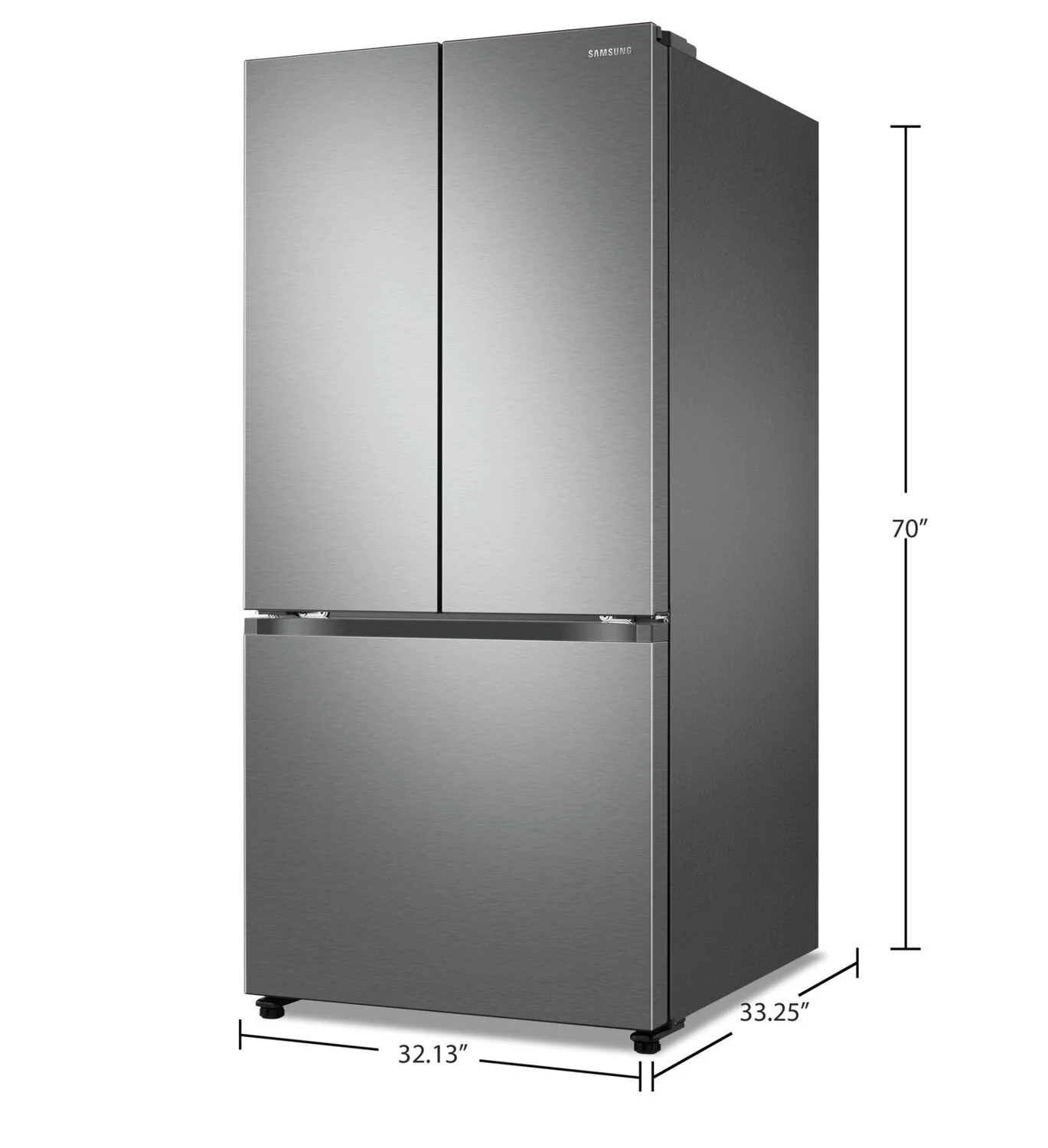Samsung 24.5 Cu. Ft. French-Door Refrigerator with Dual Ice Maker - RF25C5151SR/AA - Image 8
