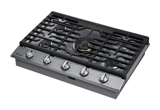 Samsung 30" 5-Burner Gas Cooktop with Bluetooth - NA30N7755TS/AA - Image 3