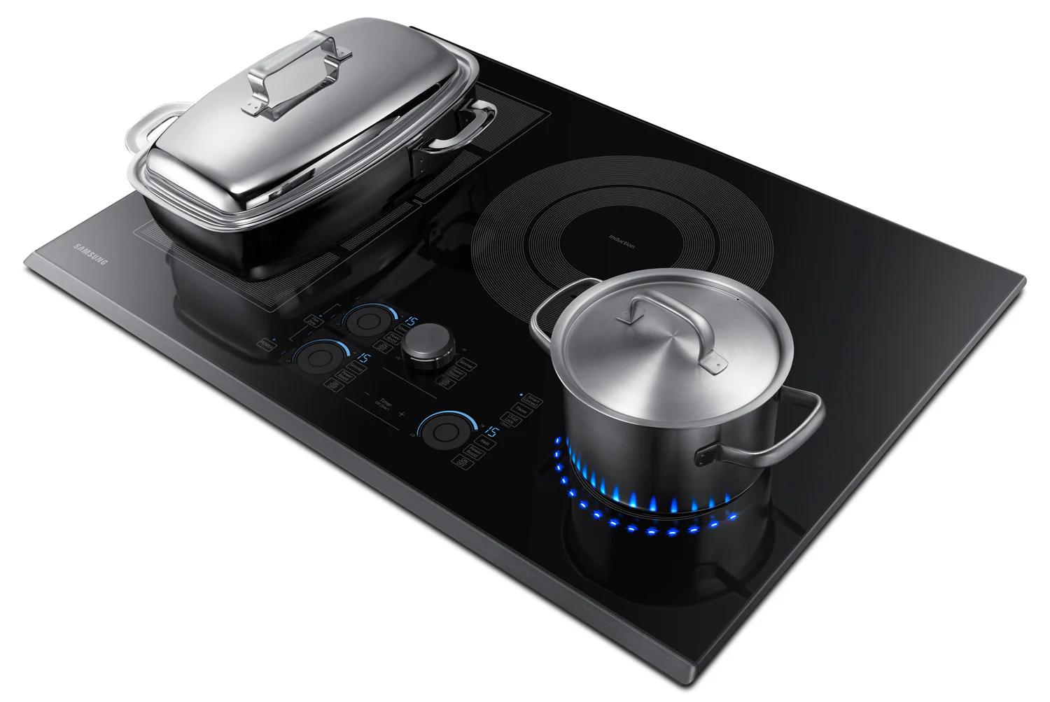 Samsung 30" Induction Cooktop with Virtual Flame Technology™ - NZ30K7880UG - Image 5