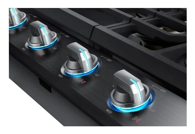 Samsung 36" 5-Burner Gas Cooktop with Bluetooth - NA36N7755TG/AA - Image 4