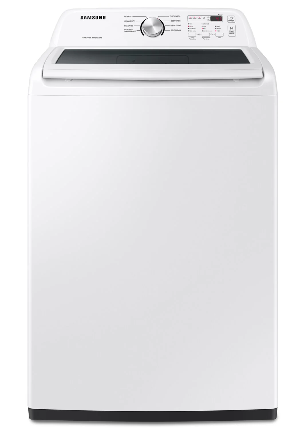 Samsung 5 Cu. Ft. Top-Load Washer and 7.2 Cu. Ft. Electric Dryer - White - Image 2