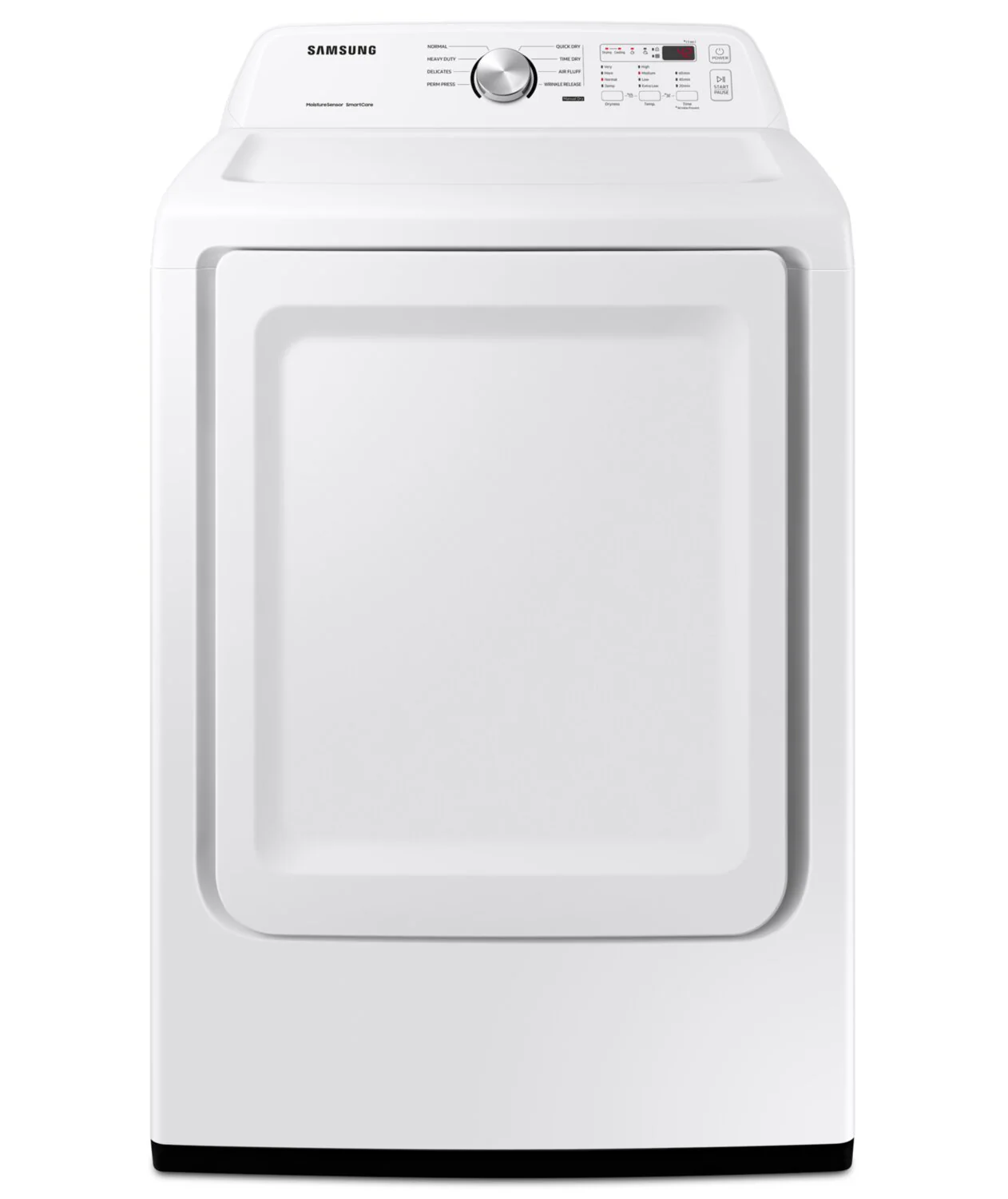 Samsung 5 Cu. Ft. Top-Load Washer and 7.2 Cu. Ft. Electric Dryer - White - Image 3