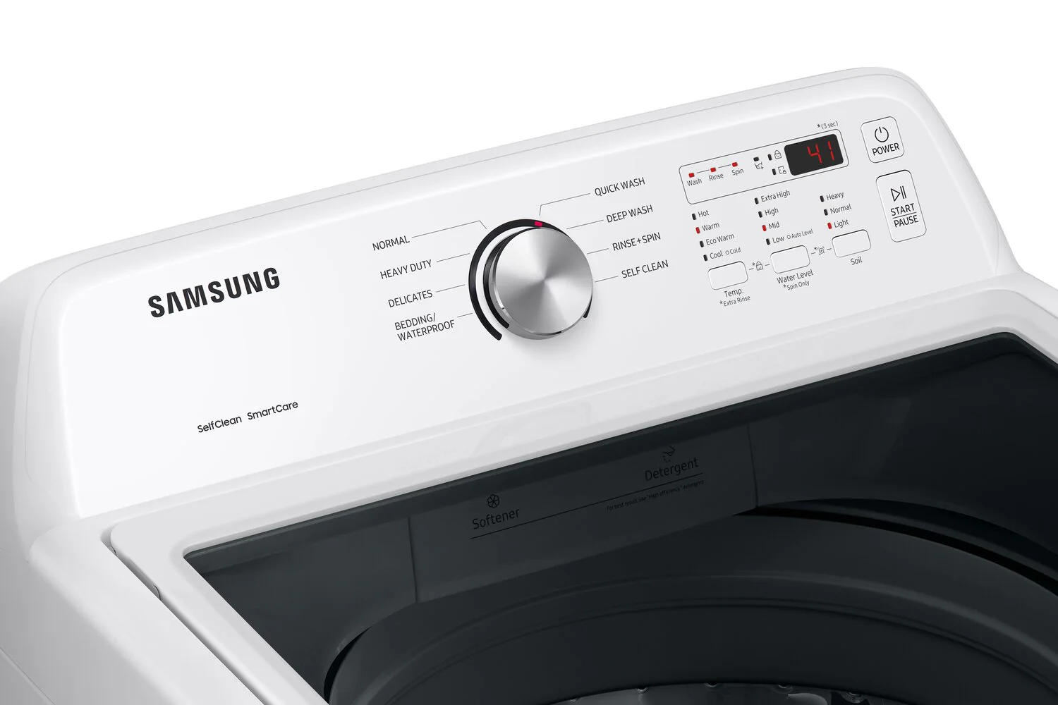 Samsung 5 Cu. Ft. Top-Load Washer - WA44A3205AW/A4 - Image 3