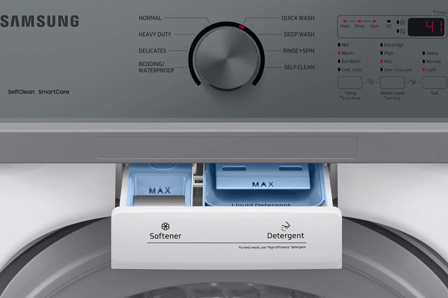 Samsung 5 Cu. Ft. Top-Load Washer - WA44A3205AW/A4 - Image 5